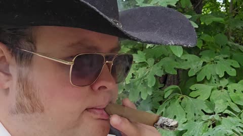 Walking with country star Trent Page.