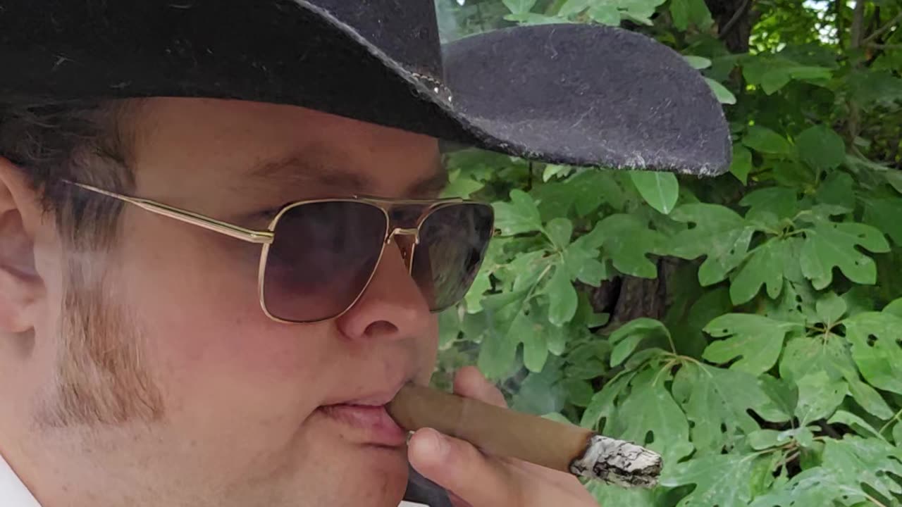 Walking with country star Trent Page.