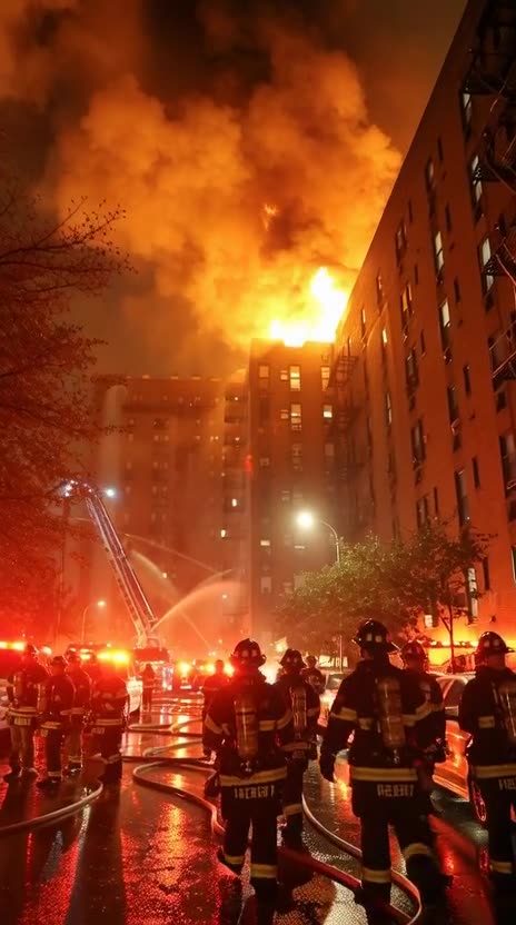 To the FDNY Firefighters of The Bronx