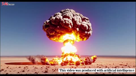 Stunning Scenes from a Series of Nuclear Explosions . #aishortfilm