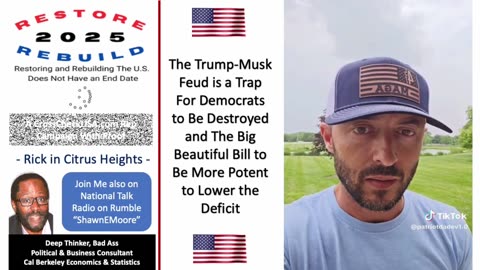 The Trump-Musk Feud is Staged and Designed to Uplift Tesla and Destroy Democrats