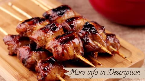 Keto BBQ Chicken Kabobs Recipe