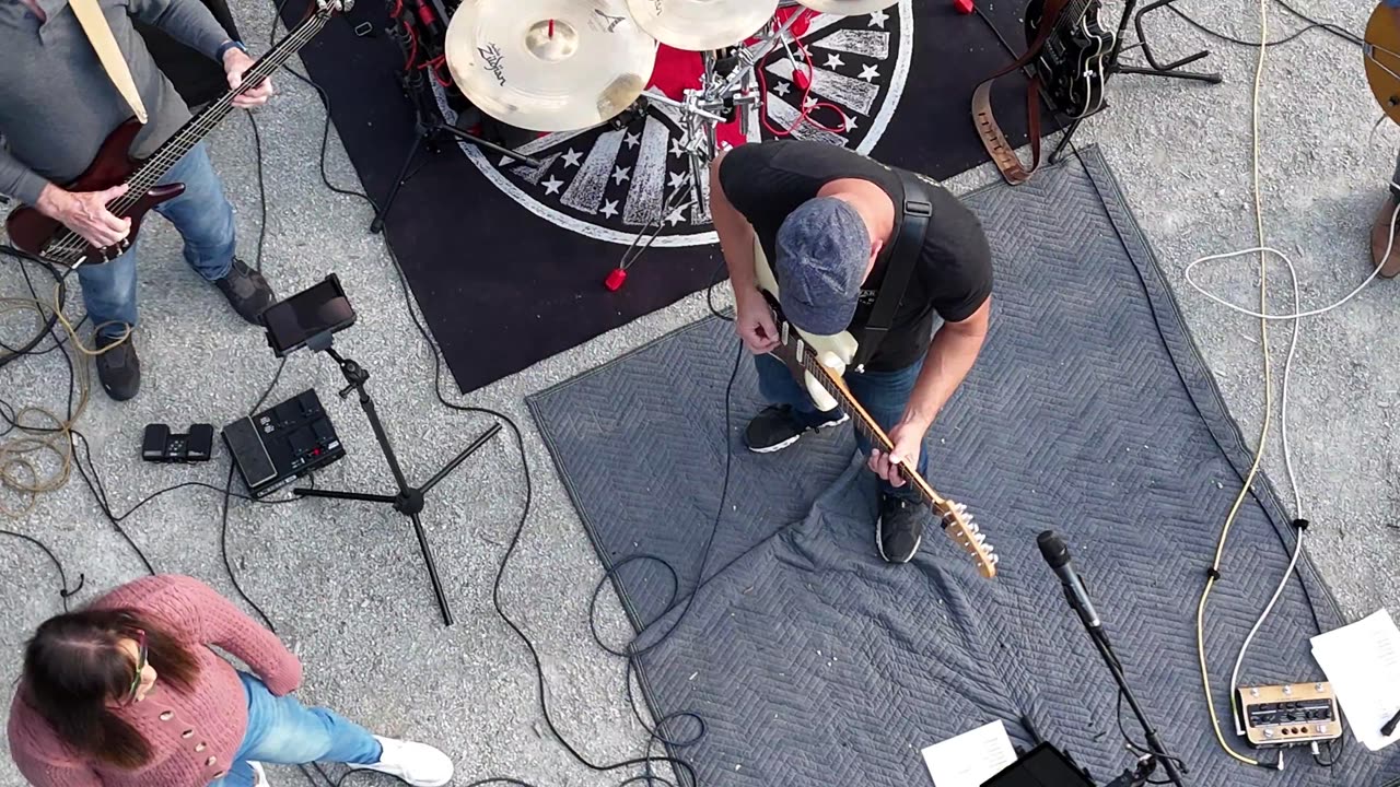 LIVE music WITH a drone!
