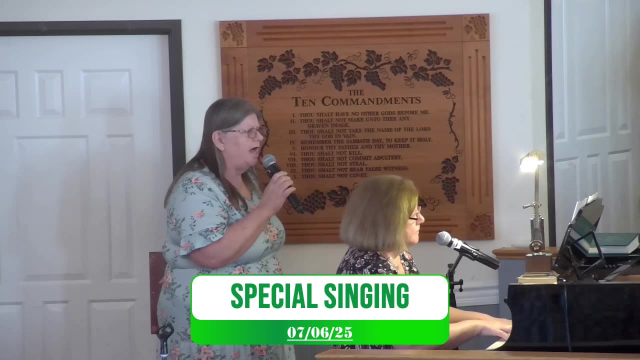 PGBC 7/6/25 Sunday Evening Svc w/ Bro. Riley Tharp