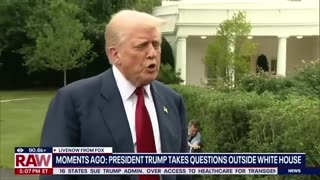 Trump: We Moved Nuclear Submarines In Response To Russia