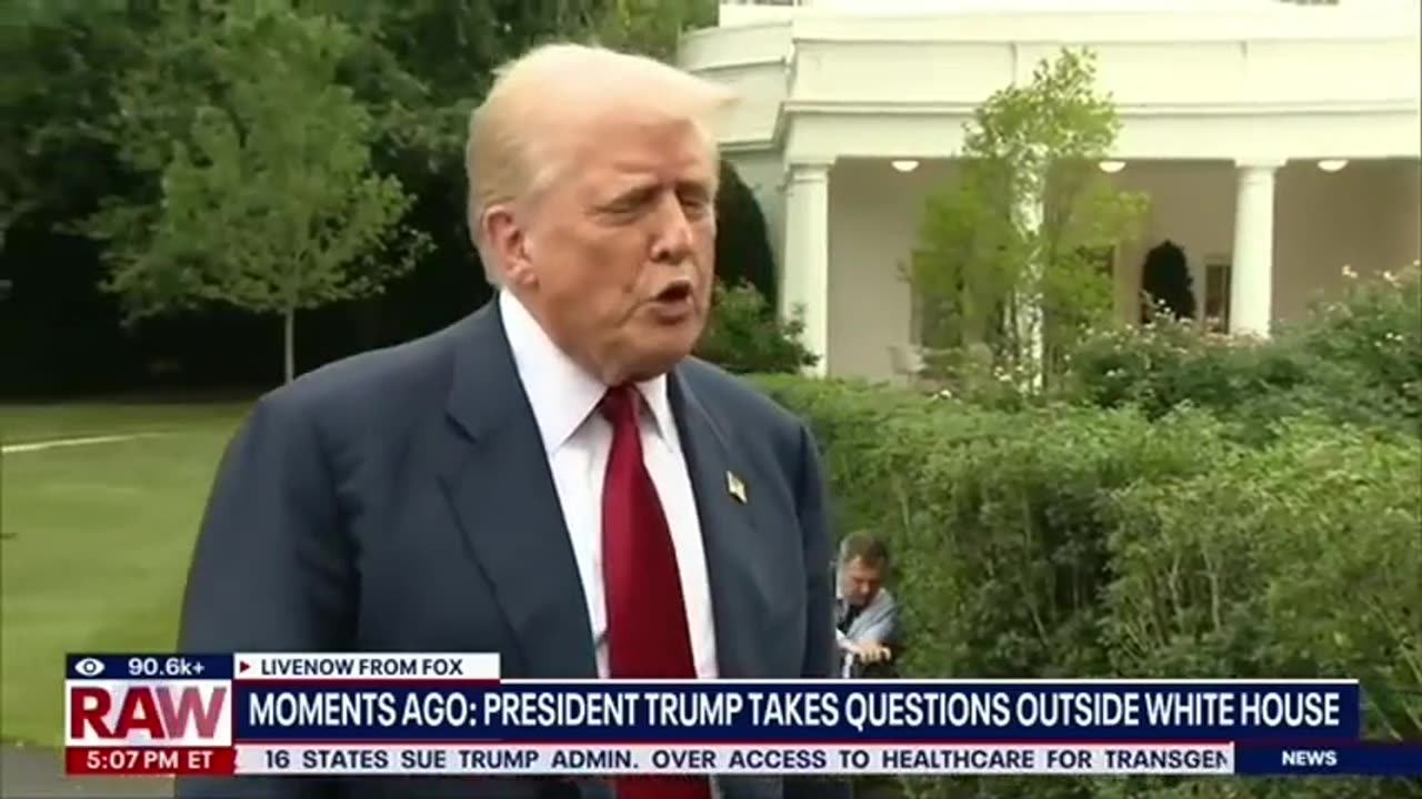 Trump: We Moved Nuclear Submarines In Response To Russia