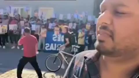 Immigrants in Portugal Protest for Residency Card