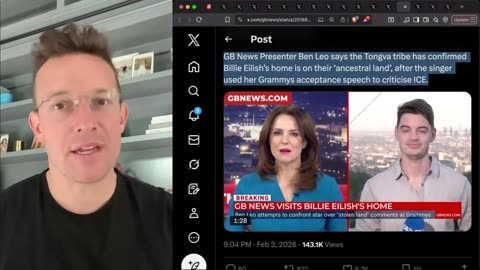 Reporter Investigates Billie Eilish Mansion, Finds MASSIVE Border Wall…