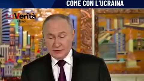 Putin: "Io non voglio fare la guerra con l'Europa"