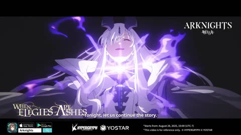 Arknights Animation PV - When Elegies Are Ashes