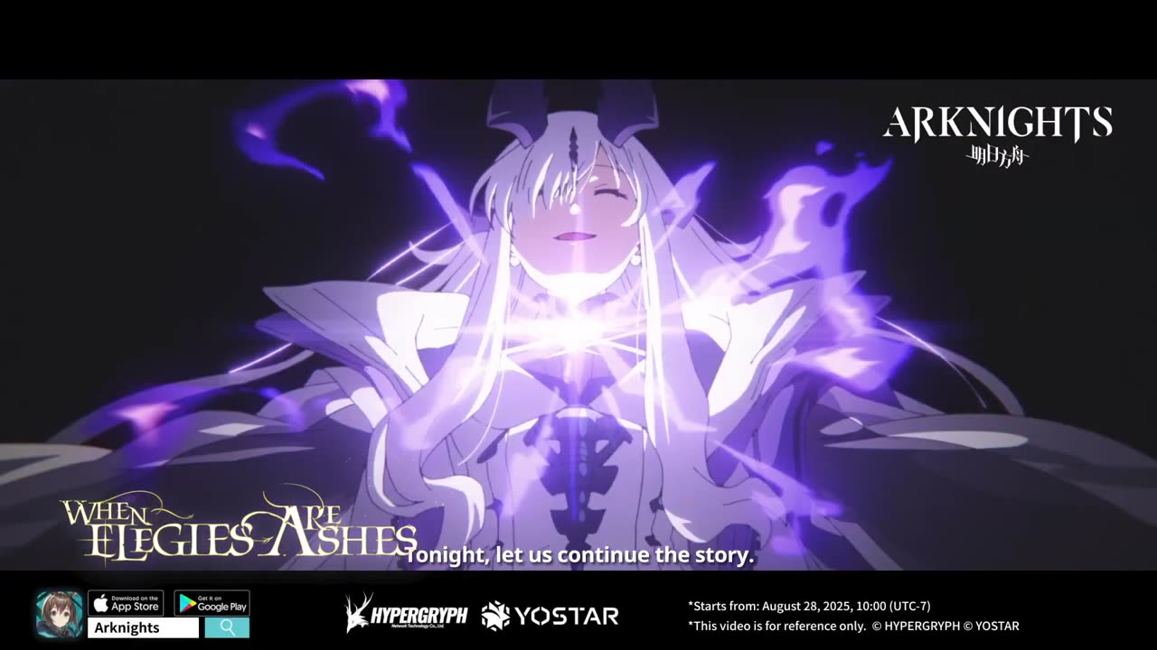 Arknights Animation PV - When Elegies Are Ashes