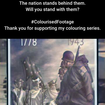 Army Enlistment Propaganda #ColourisedHistory