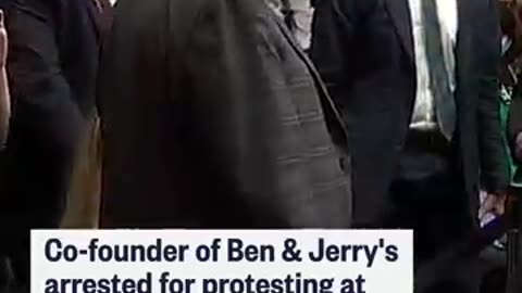 Co-founder of Ben & Jerry's arrested for protesting at RFK Jr. hearing
