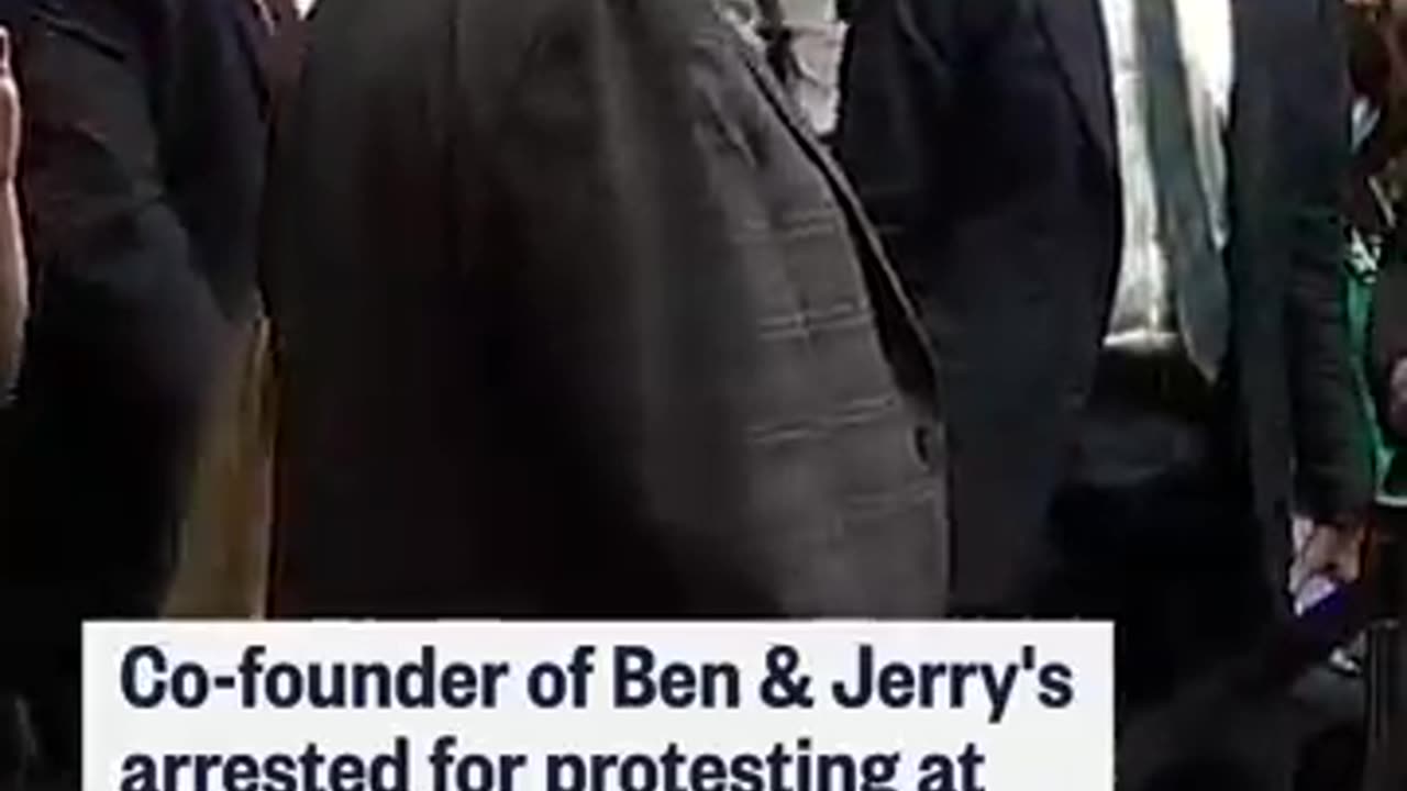 Co-founder of Ben & Jerry's arrested for protesting at RFK Jr. hearing