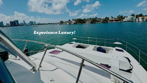 52' Africat - Yacht Rental in Miami, Florida💦❤️