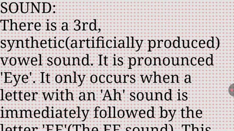 HOW THE LETTERS OF THE LASHAWAN QWADAWSH ARE PRONOUNCED !!