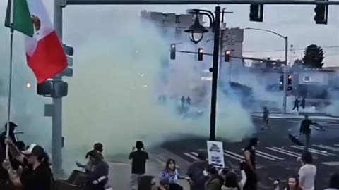 BREAKING: Mass arrests currently taking place in Spokane, Washington