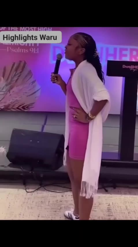 GenZ in church preaching.