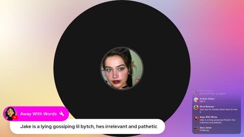 09/21/25 Victoria J VOD: "Parasitic Parasocial Problems 🪱 🦒" Part 2