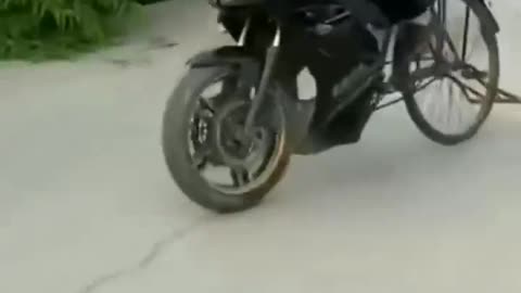 🤣🏍️ Check Out His New Motorcycle – You Won't Believe This! | FunFM
