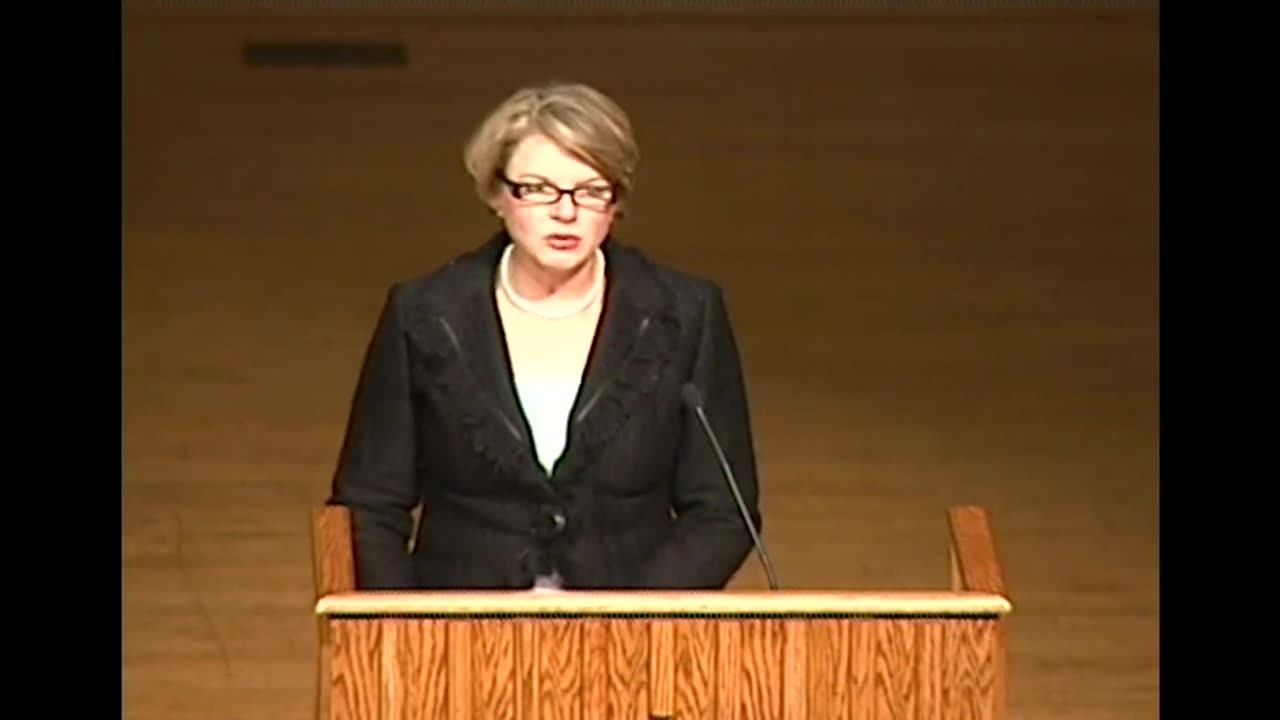 October 26, 2006 - U.S. Education Secretary Margaret Spellings Speaks at DePauw University