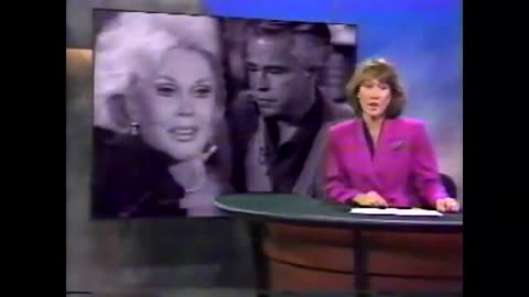 Zsa Zsa Gabor 1989 Media Clips of Her Trial