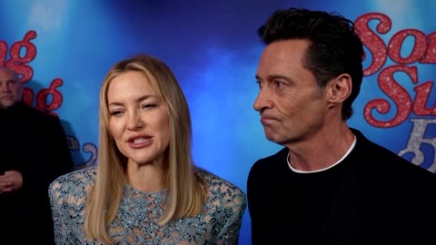 Jackman, Hudson bring underdog story 'Song Sung Blue' to London