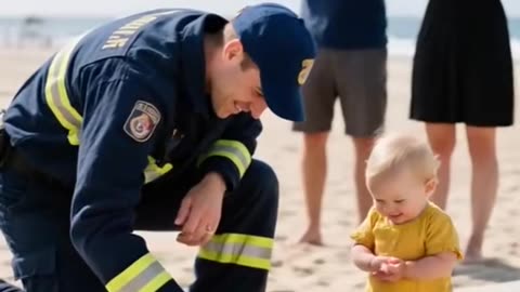 A woman throw away her child into the ocean but a good Samaritan came and save the babe