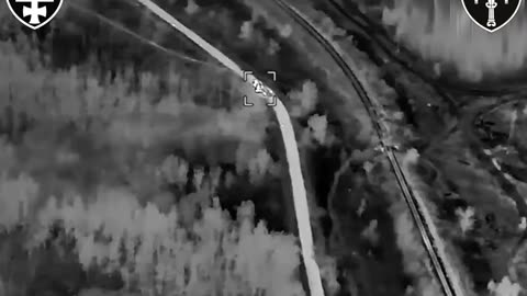 Russians Attempt to Evacuate Damaged Tank Under Cover of Darkness, Lose 2 Instead