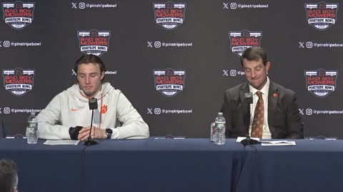Cade Klubnik gets emotional talking final Clemson game, what Dabo Swinney means to him