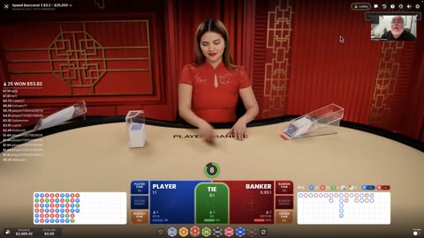 Win at baccarat with Rich Fortner using the Rigel Castle App found at Rigelcastle.com Shoe #3.