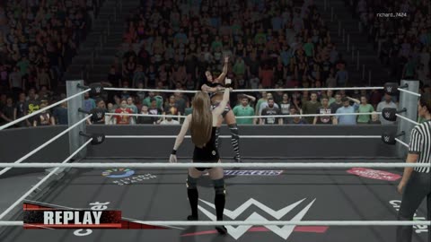 wwe 2k25 325 universe Cora Jade VS Kelly Clarkson