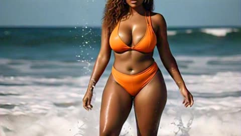 Orange Bikini
