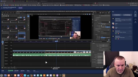 Edit Stream #35 using Blender VSE.