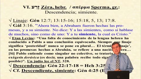 Zéra y Sperma / Voces bíblicas originales