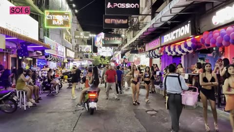 Inside Soi 6 Pattaya: The Street Everyone Talks About | 4K 60FPS - today
