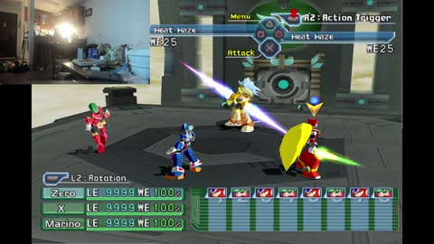 Mega Man X Command Mission aka when Mega Man does NAZI SALUTES (THE PS2) (Stiff locked, gave up)