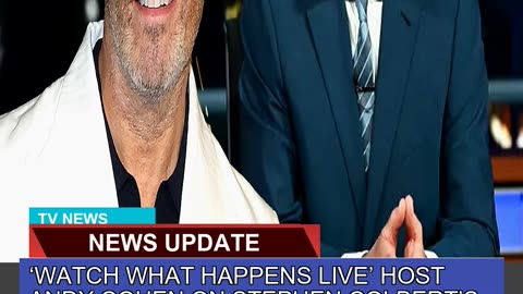 Watch What Happens Live Host Andy Cohen on Steph