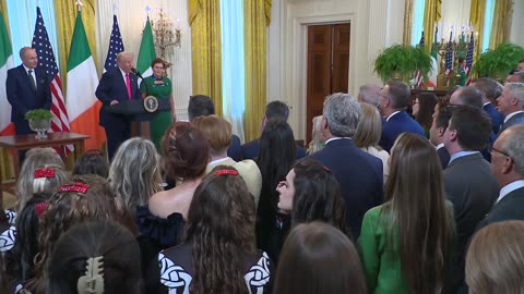 🇺🇸🇮🇪 PRESIDENT TRUMP CELEBRATES ST. PATRICK’S DAY WITH THE TAOISEACH OF IRELAND