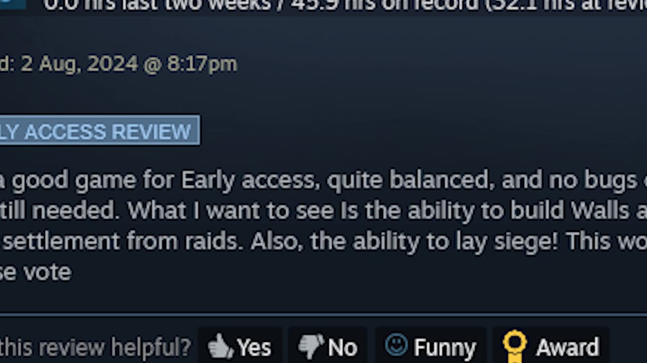 Bellwright Steam Review