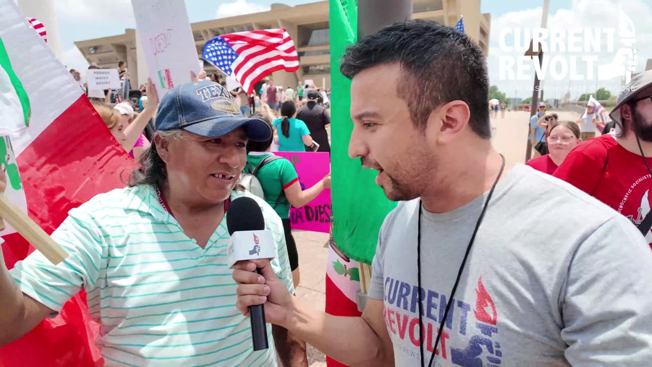 SCREAMING LADY: Dallas No Kings Protest Preview