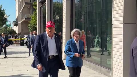 Trump makes surprise appearance at ‘The People’s House’ gift shop across the