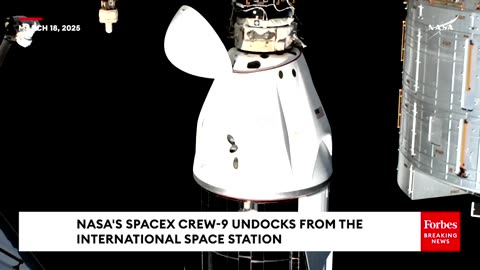 NASA's SpaceX Crew-9 Undocks From ISS To Return Stranded Astronauts Suni Williams And Butch Wilmore