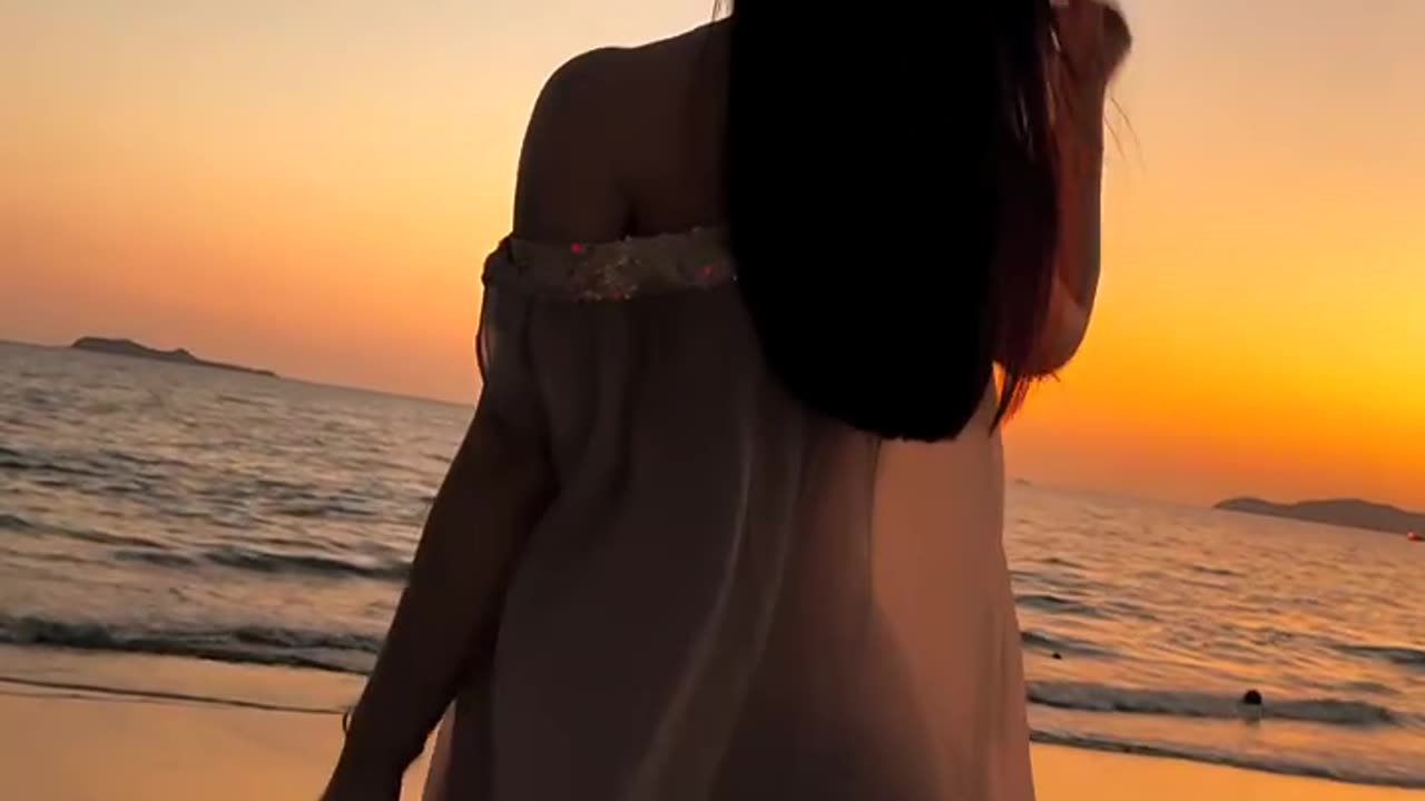 enjoy the sunset with me
