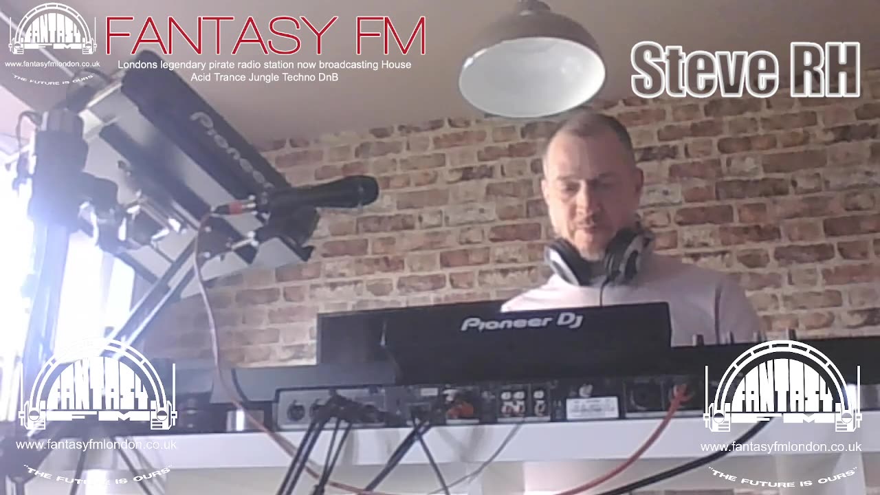 Steve RH - 1987 -92 Oldskool House & Techno live on Fantasy FM 2pm-4