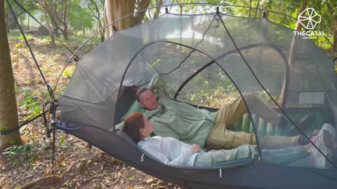 FLOATY Dual Hammock Tent: All-In-One Tent