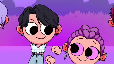 Cartoon Characters Unite_ Epic Showdown or Friendly Hangout_#sprunki #sprunkiincredibox #shorts