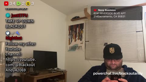 09/14/25 Blackout Andy VOD: "Cooking opps and glizzys Free TTS"
