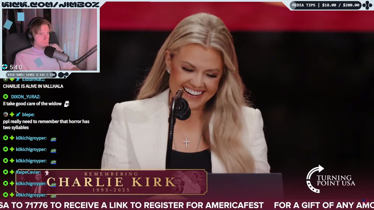 JimboZoomer reacts to the Charlie Kirk Memorial Service
