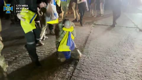 🤝📹 Ukraine Russia War | SBU Video Coverage of Today's Prisoner Exchange | RCF